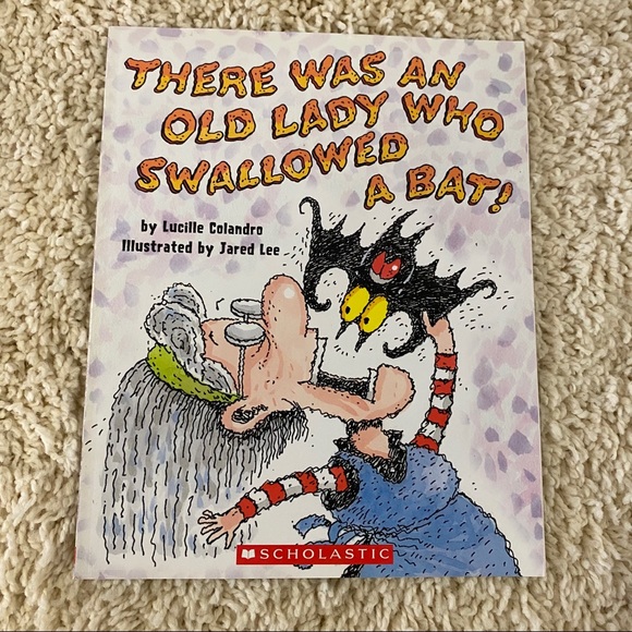 There was an old lady who swallowed a bat! - Picture 1 of 2